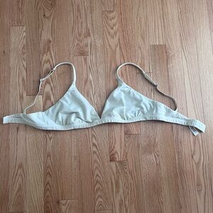 Skims Cotton Triangle Bralette